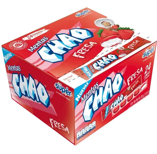 Menta Chao (sabor fresa)